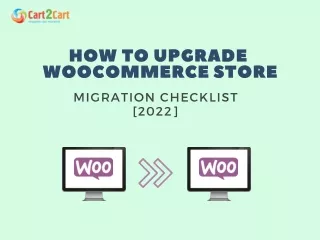 how to upgrade woo c ommer c e store