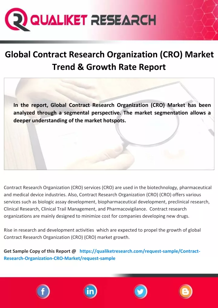 global contract research organization cro market