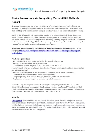 global neuromorphic computing industry analysis