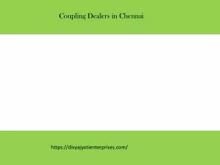 coupling dealers in chennai