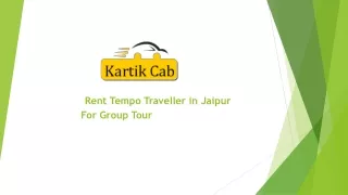 Rent Tempo Traveller in Jaipur For GroupTour