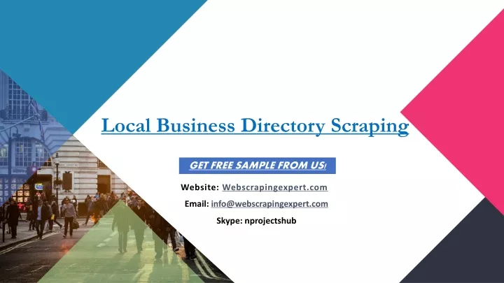 local business directory scraping