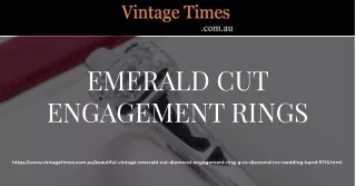 Best Emerald Engagement Rings In Australia