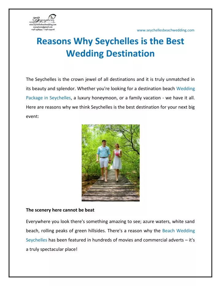www seychellesbeachwedding com reasons