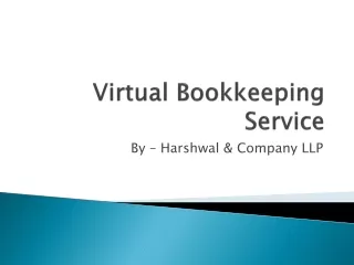 virtual bookkeeping service