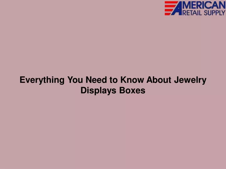 everything you need to know about jewelry