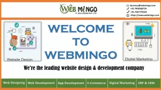 Web Development Company in India – Webmingo