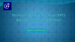 strategies for pay per click ppc advertising startup edition