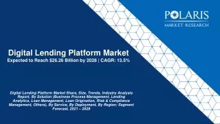 digital lending platform market expected to reach 26 26 billion by 2028 cagr 13 5
