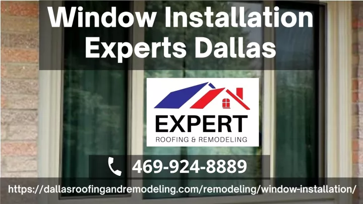 window installation experts dallas