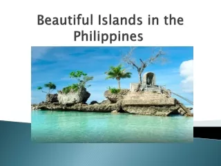 Beautiful Islands in the Philippines