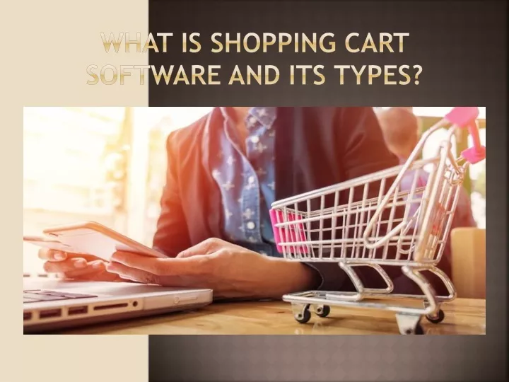 what is shopping cart software and its types