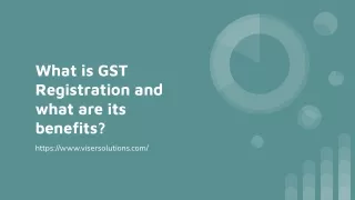 What is GST Registration and what are its benefits_