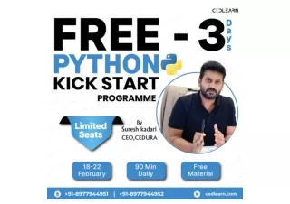 python | python course | python online course