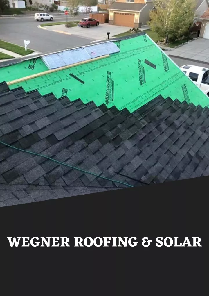 wegner roofing solar