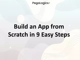 Build an App from Scratch in 9 Easy Steps