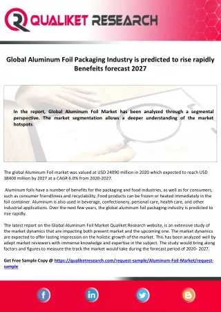 Global Aluminum Foil Market