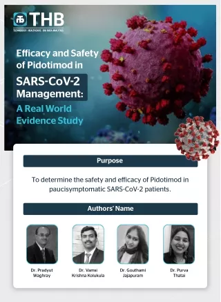 Efficacy And Safety of Pidotimod In SARS-CoV2 Management - A Real World Evidence