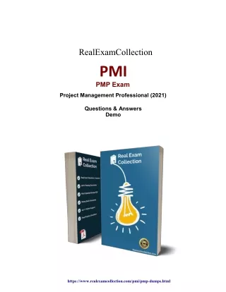 PMI  PMP Dumps (2022) Are Out - Download And Prepare