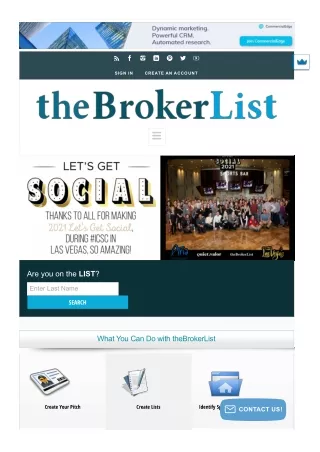 Commercial broker