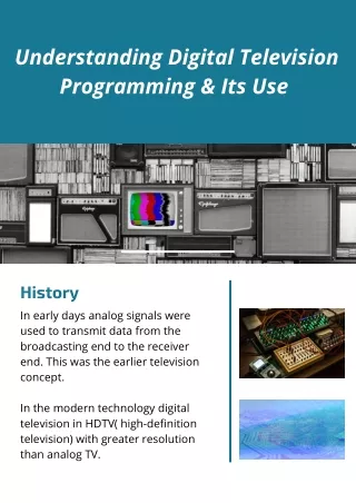 Understanding Digital Television Programming | Boes
