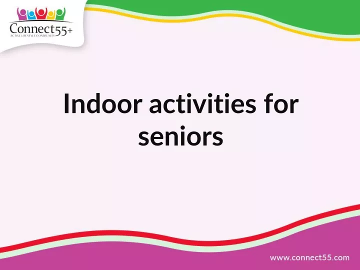 indoor activities for seniors