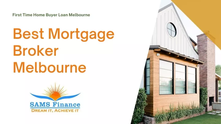 first time home buyer loan melbourne