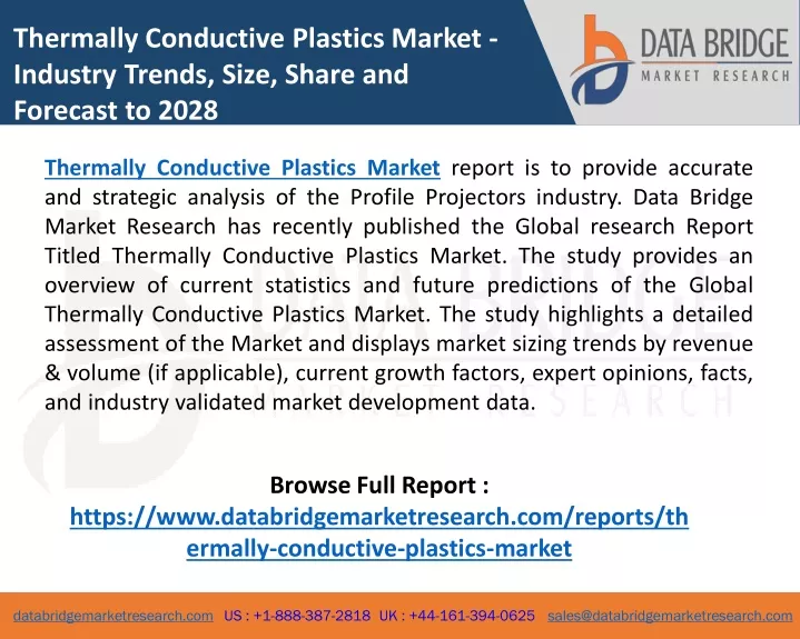 thermally conductive plastics market industry