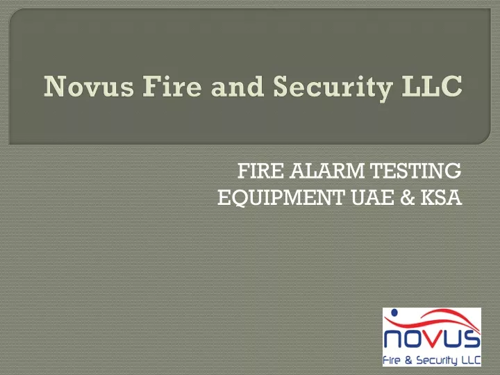 novus fire and security llc