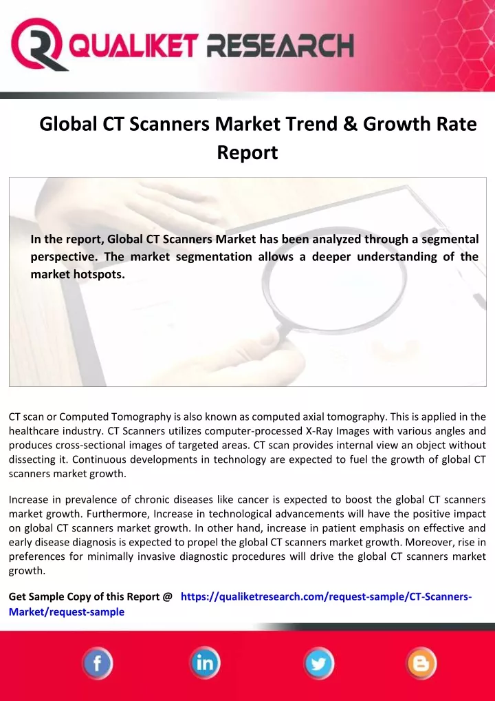 global ct scanners market trend growth rate report