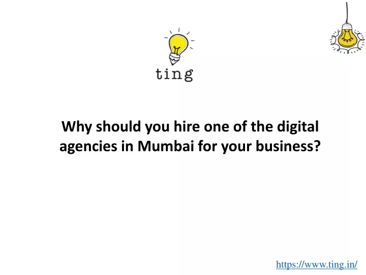 why should you hire one of the digital agencies