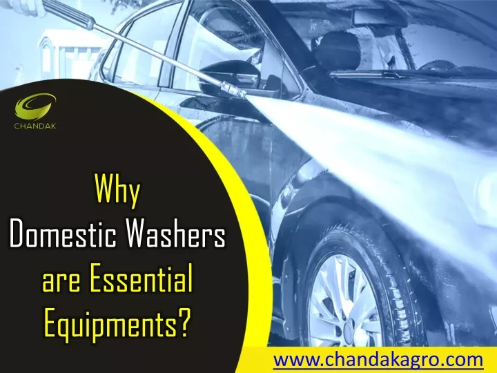 why domestic washers are essential equipments