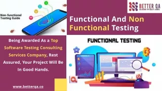 BetterQA || Trusted Functional And Non Functional Testing Company