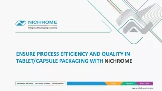 ensure process efficiency and quality in tablet