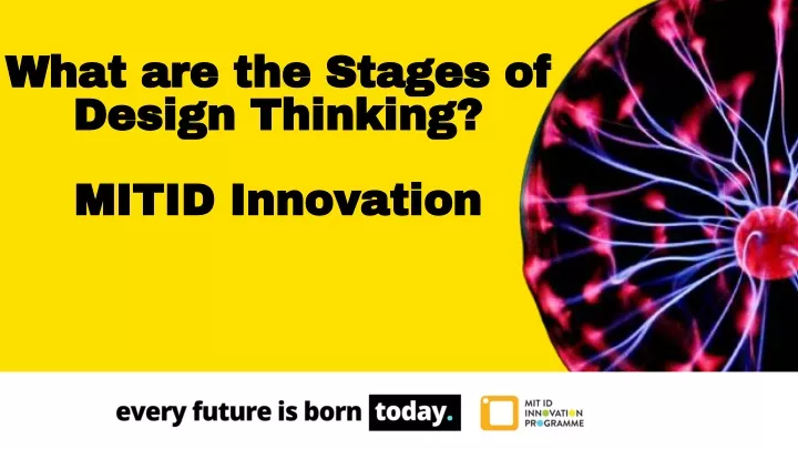 what are the stages of design thinking mitid