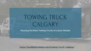 Towing Truck Calgary