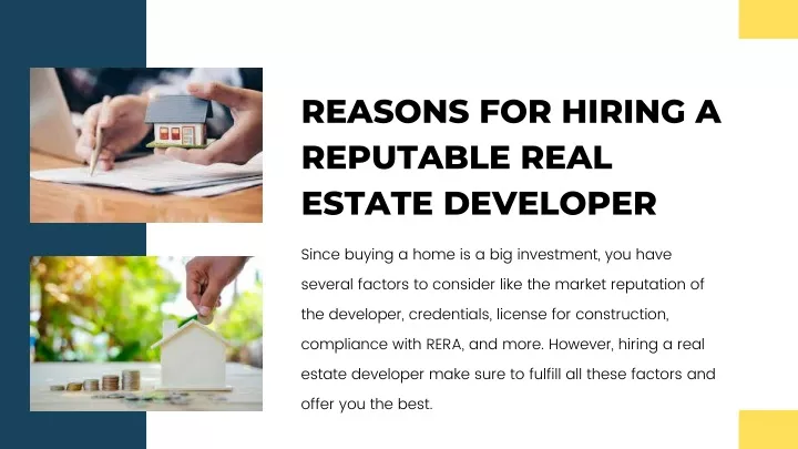 reasons for hiring a reputable real estate