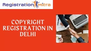 copyright registration in delhi