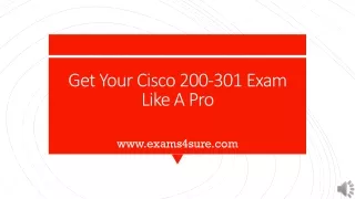 get your cisco 200 301 exam like a pro