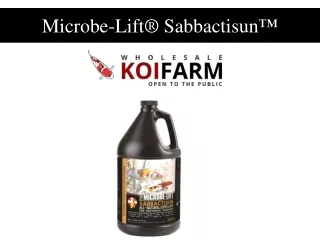 Microbe-Lift® Sabbactisun™