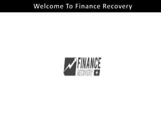 welcome to finance recovery