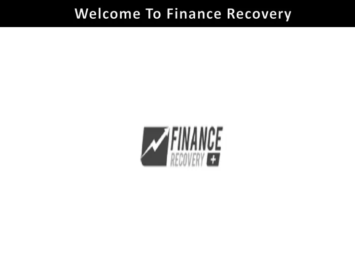 welcome to finance recovery