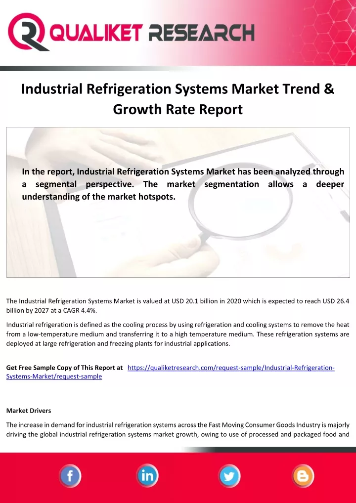 industrial refrigeration systems market trend