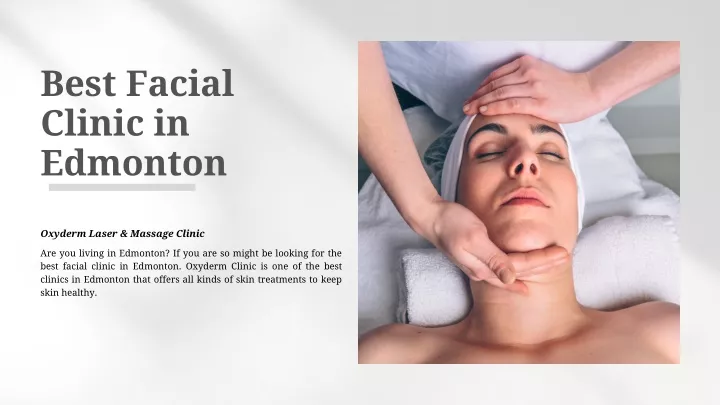 best facial clinic in edmonton