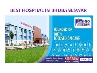 HI-TECH HOSPITAL-BEST HOSPITAL IN BHUBANESWAR