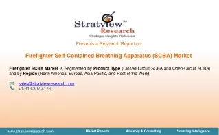 Firefighter Self-Contained Breathing Apparatus (SCBA) Market