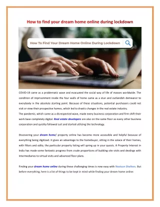 How-to-Find-Your-Dream-Home-Online-During-Lockdown-nestcon