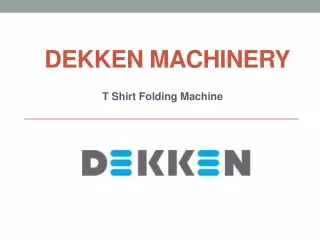 Screen Printing Machinery