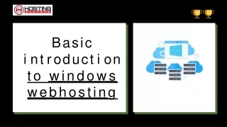 What is windows web hosting