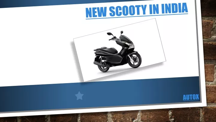 new scooty in india